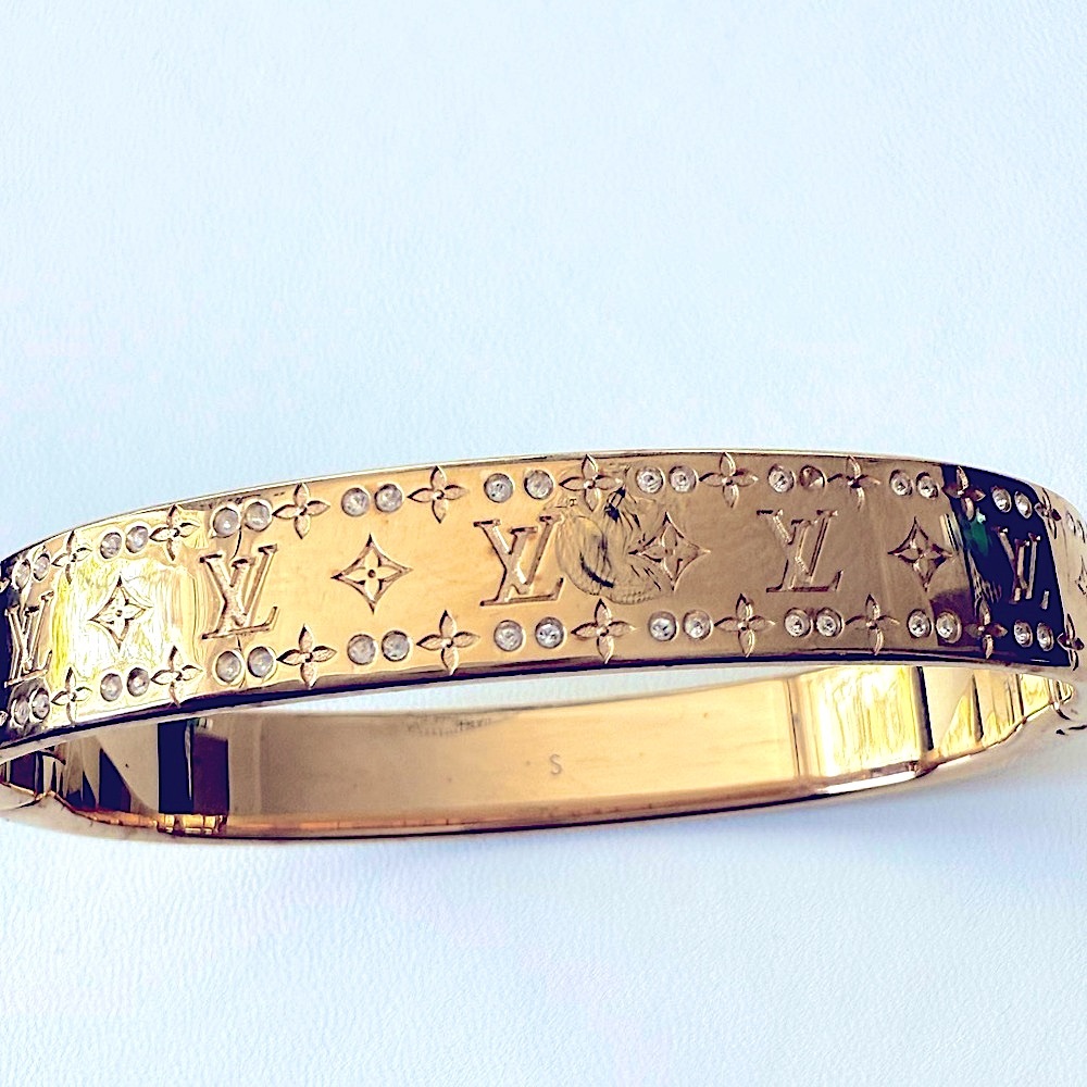 Authentic Louis Vuitton bracelet in size small.